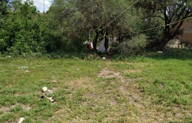 TERRENO 1,709 m2 SEMIBARDADO CON TOMA DEAGUA